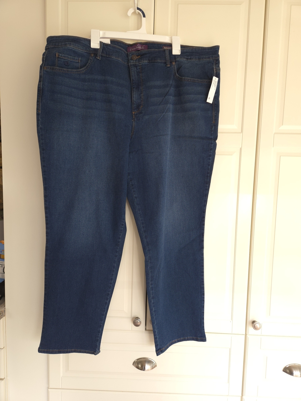 Gloria Vanderbilt Midrise Dark Blue Stretch Jeans